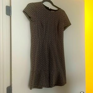 LOFT Size 4P Professional Dress with ruffle skirt